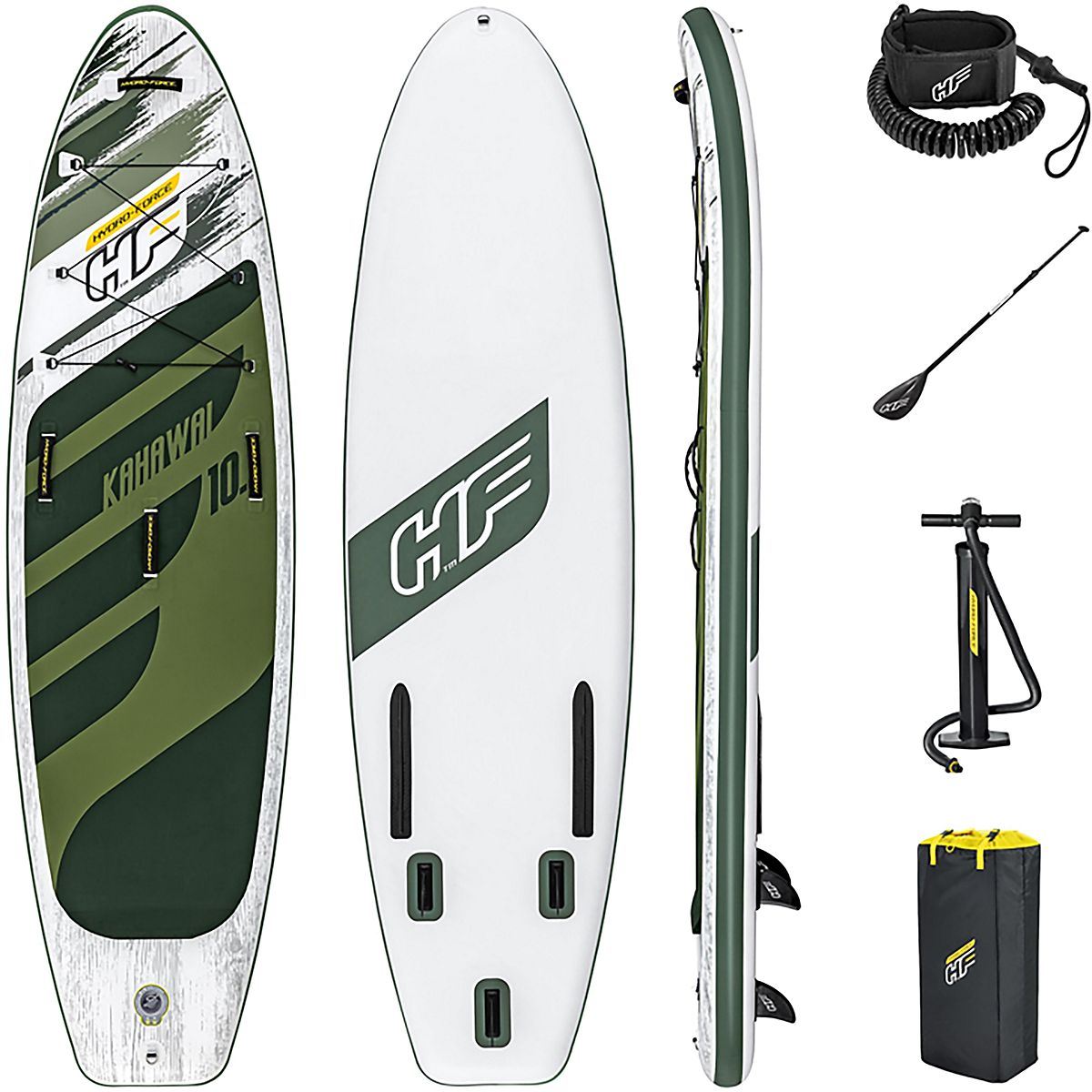 Hydro Force Kahawai Inflatable Stand-Up Paddleboard Set | Academy