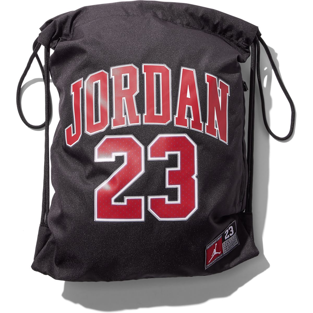 バスケ用バッグ Logo Zip Pocket Gymsack black Jordan Jersey Gym Sack | Academy