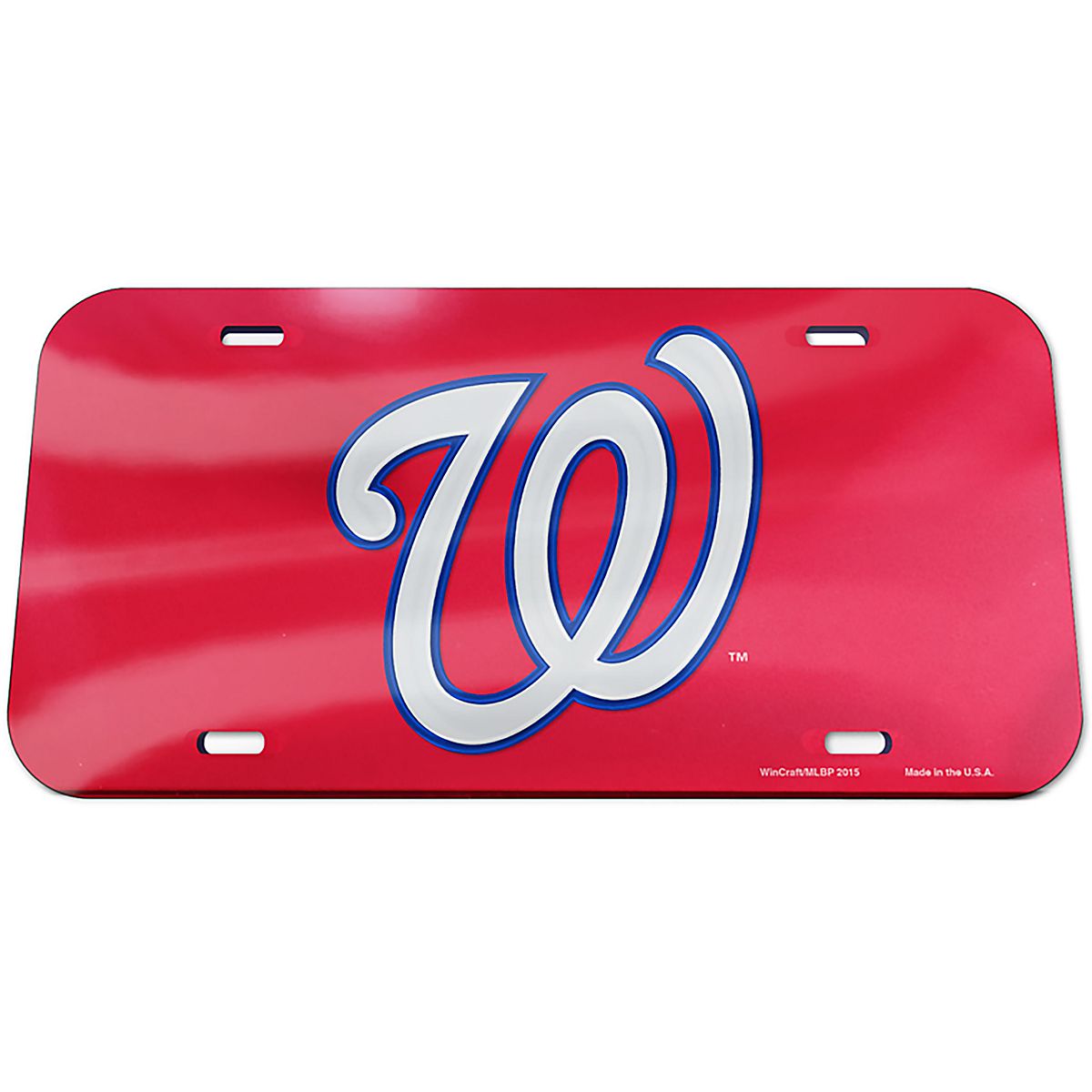 WinCraft Washington Nationals Specialty Acrylic License Plate