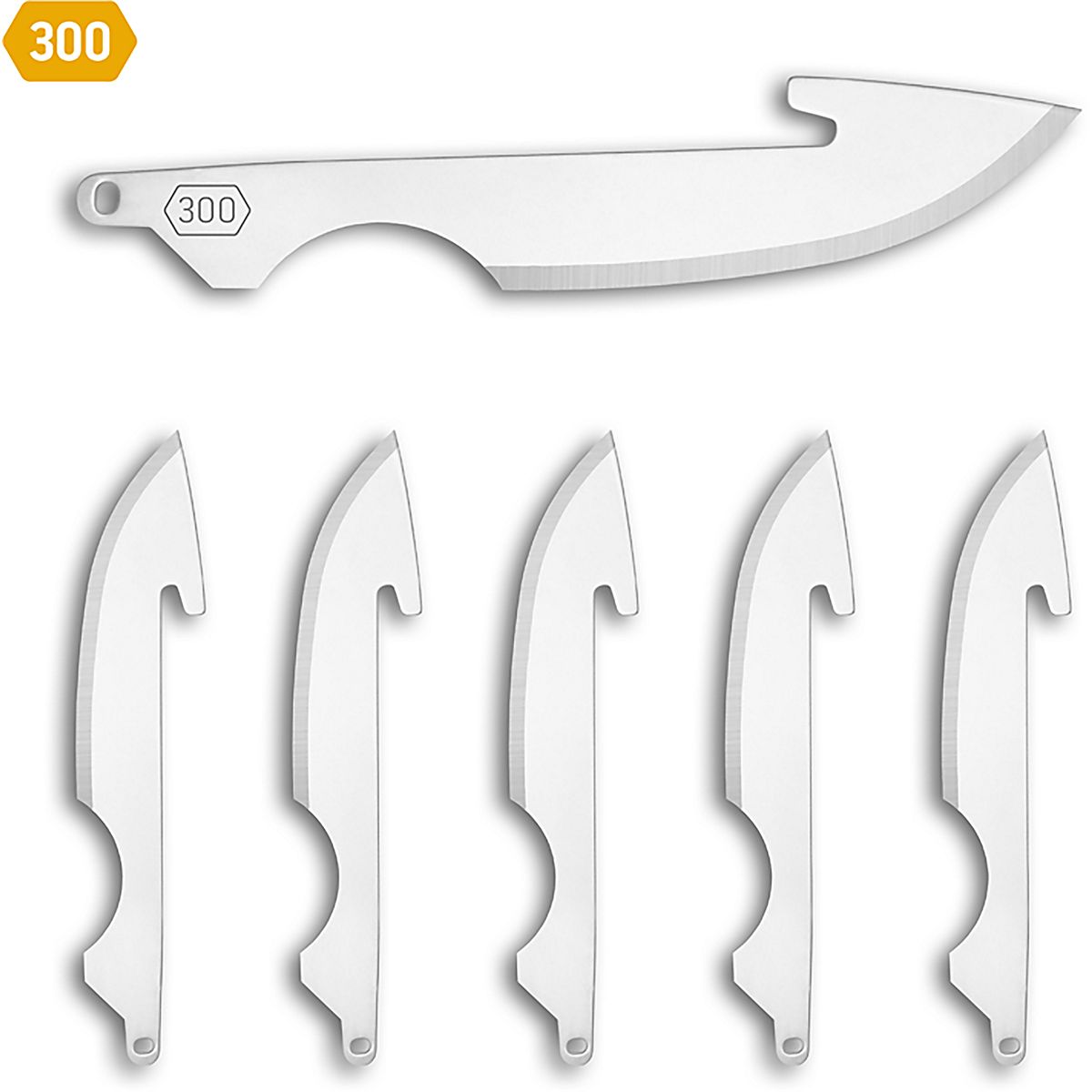 Outdoor Edge RazorSafe 3 in Caping Replacement Blades 6-Pack | Academy