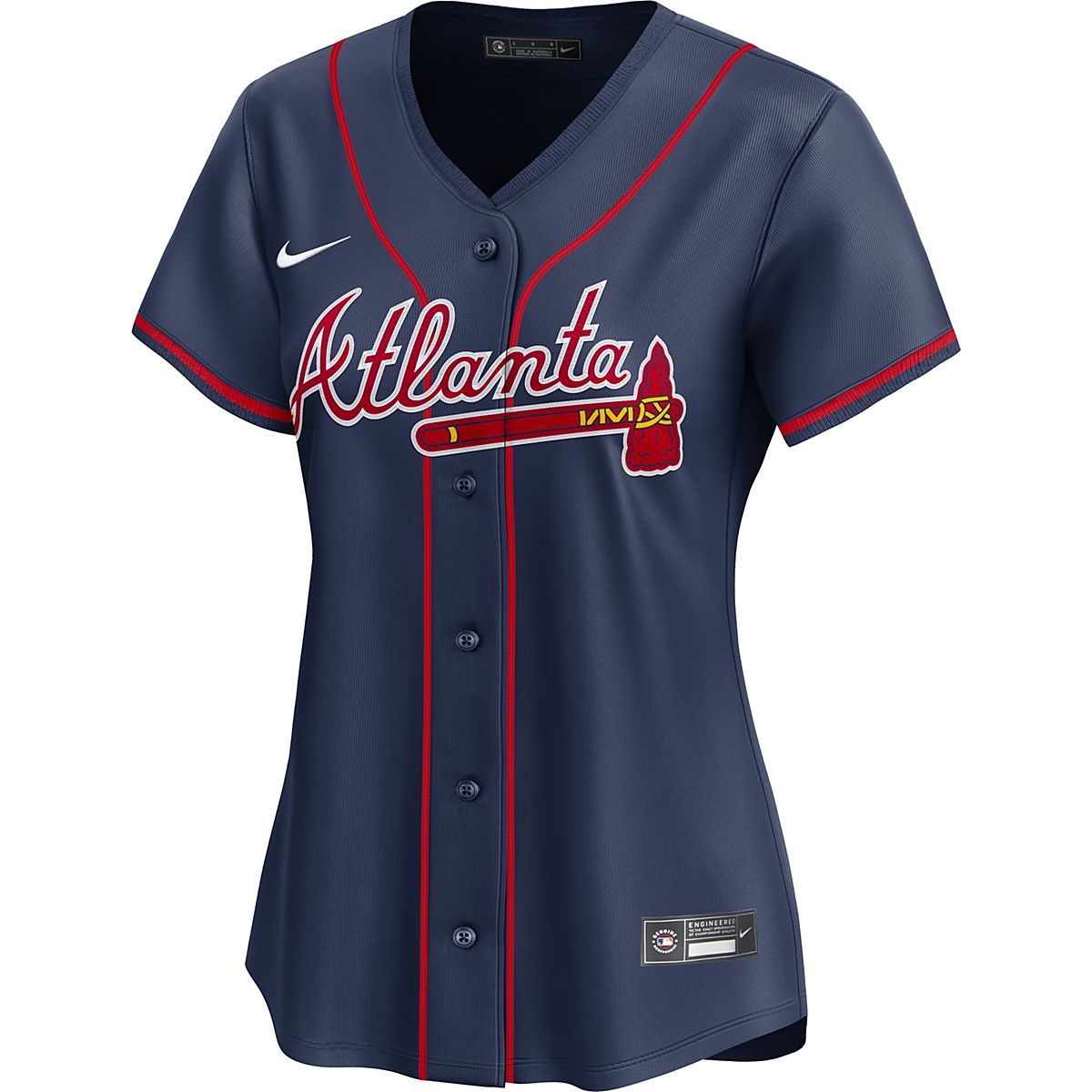 Unisex Rework Atlanta Braves MLB Jersey Shorts - Women's M - Men's S