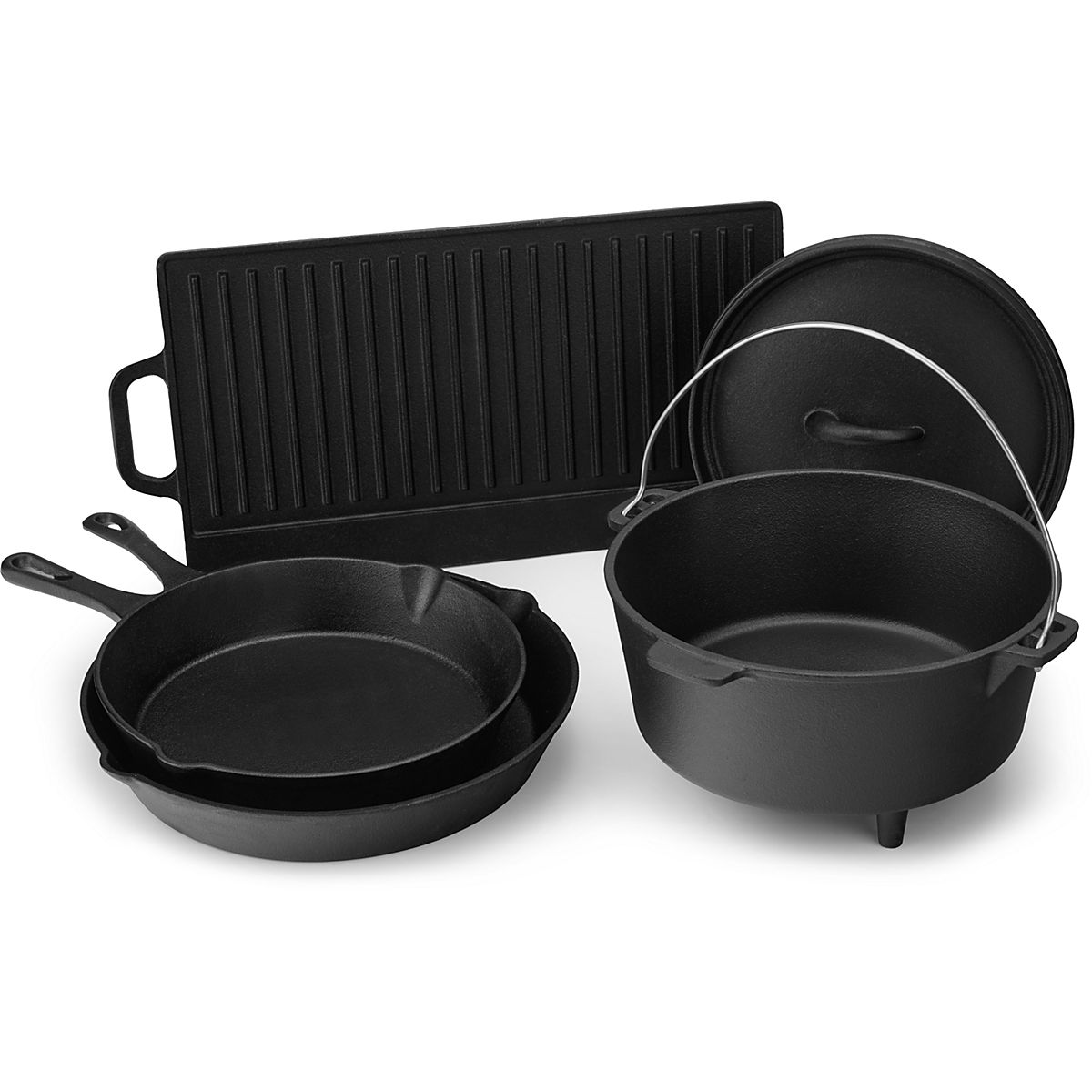 Outdoor Gourmet Cast Iron Starter Set | Academy