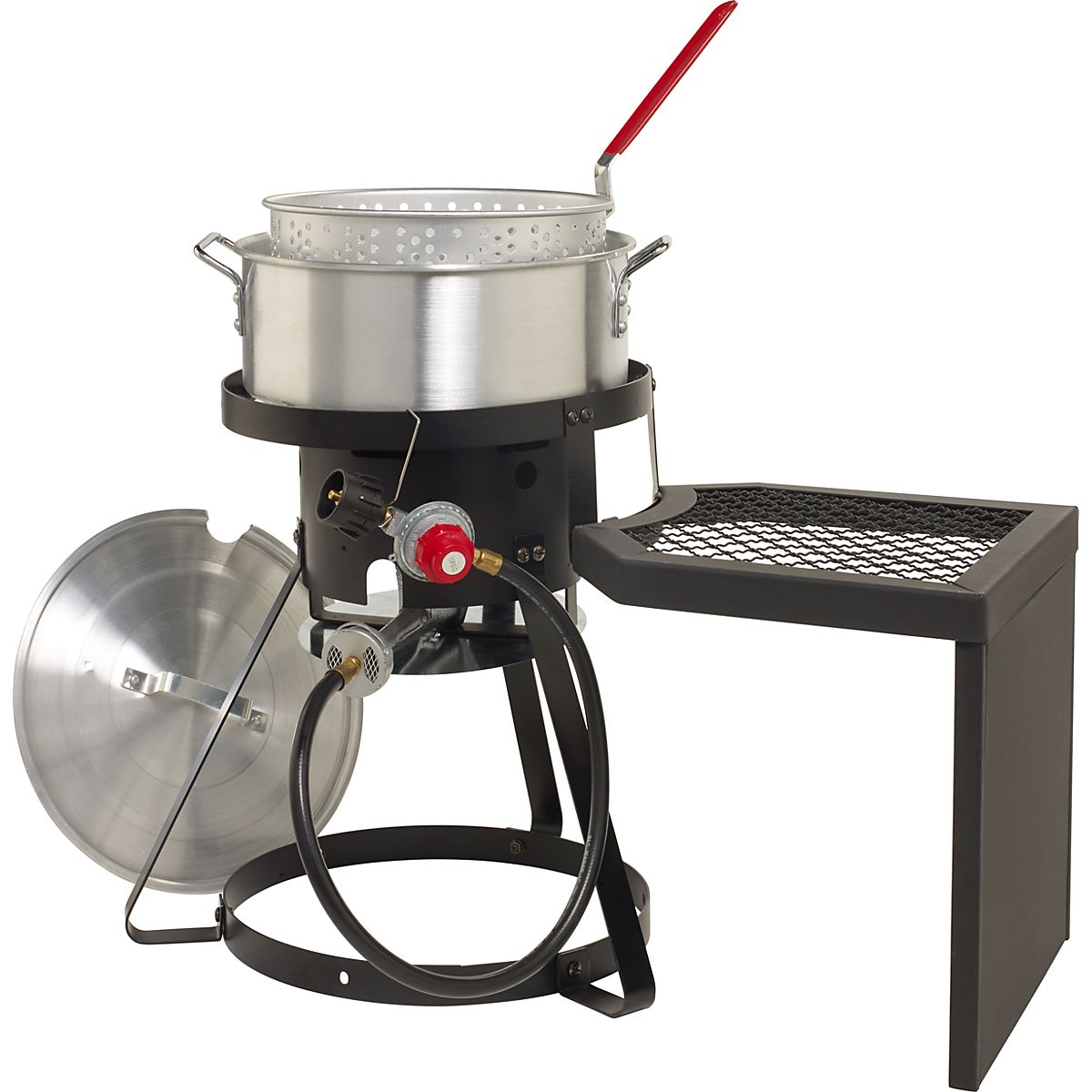Outdoor Gourmet 10 qt Fish Fryer Set with Side Table | Academy