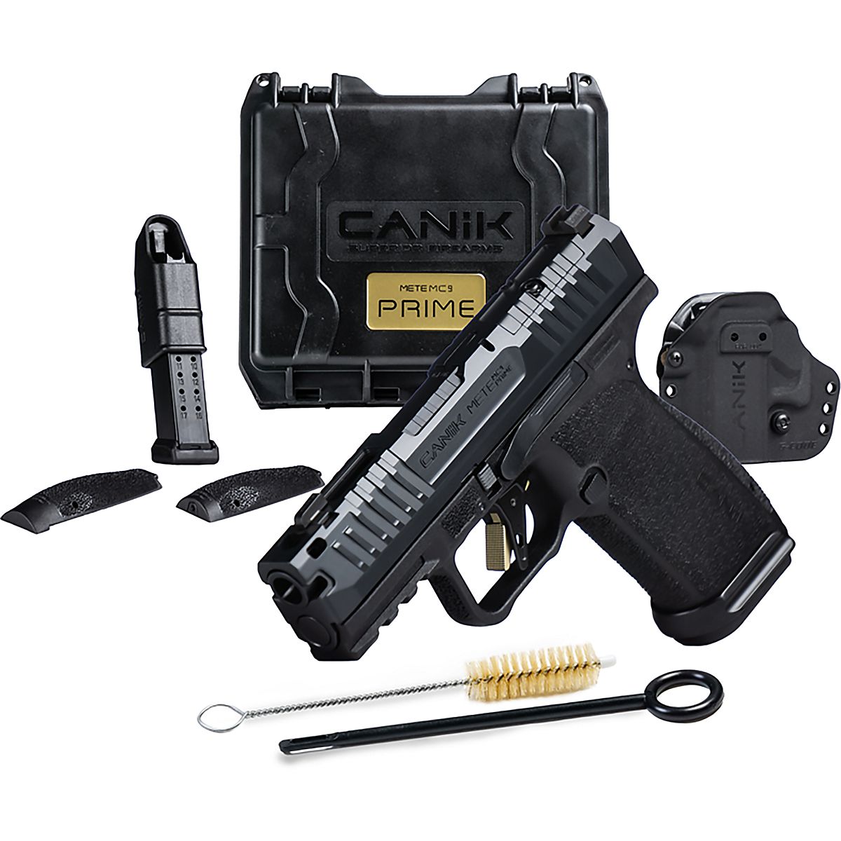 Canik Mete MC9 Prime 9mm Striker Fired Pistol Bundle Academy