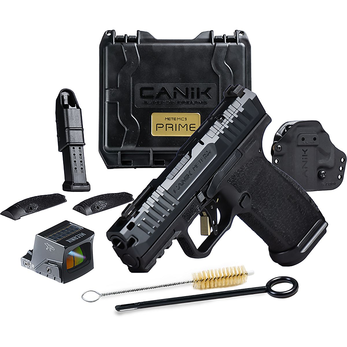 Canik Mete MC9 Prime 9mm Striker Fired Pistol with MO4 Optic