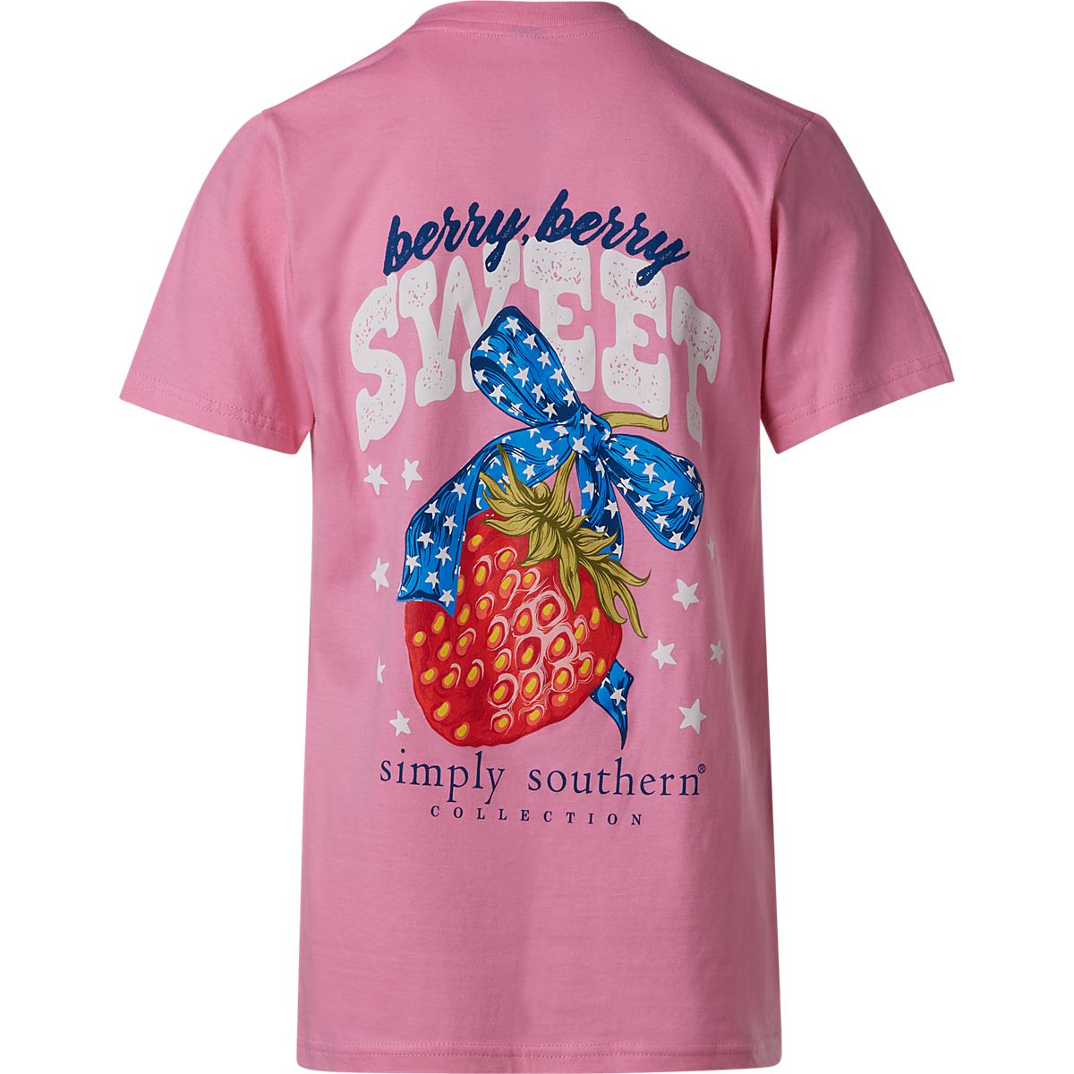 Simply Southern Girls' Berry FncyCndy Tee