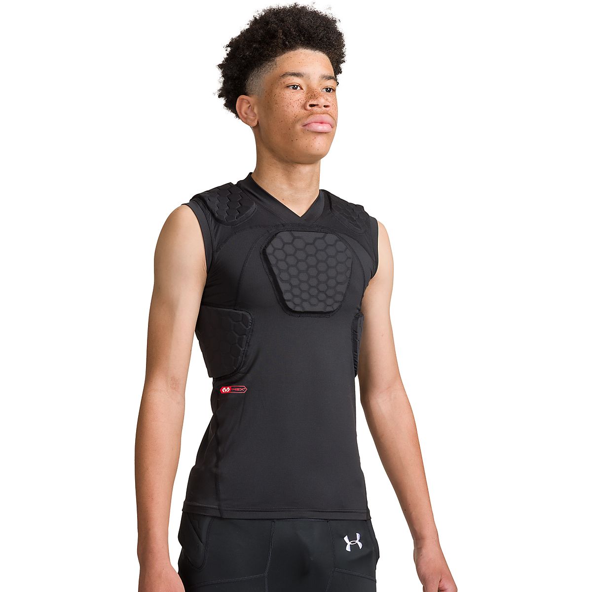 Under Armour Youth Gameday Armour 6-Pad Top | Academy