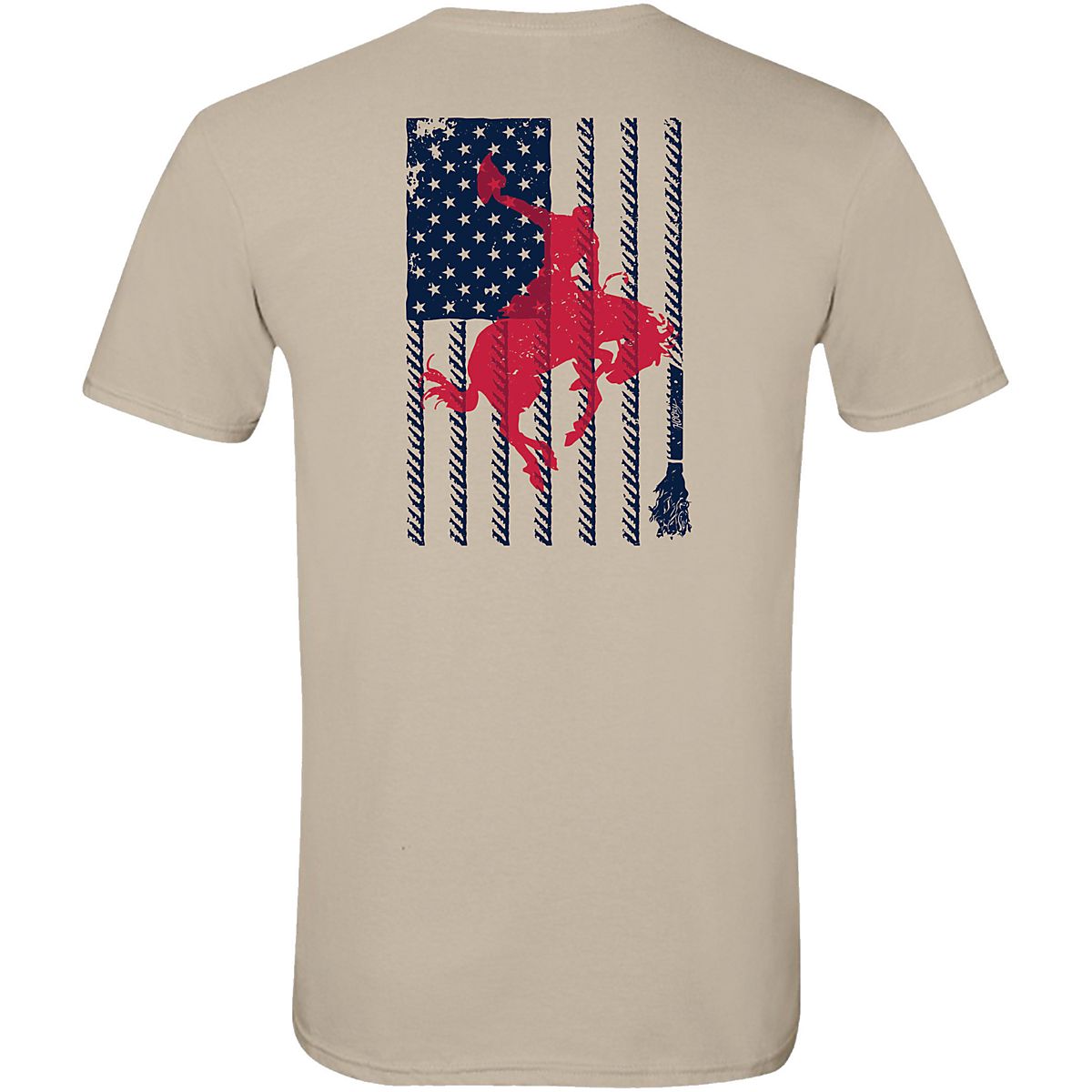 1974 Orange Bronco Classic Car T-Shirt – Unisex Tee With Vintage Muscle Car Design - View #2