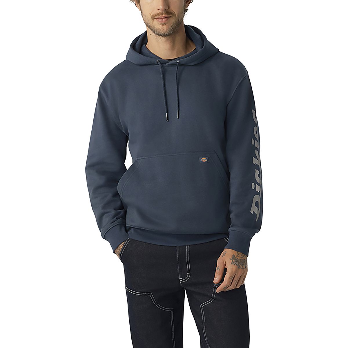 Dickies Men's Water-Repellent Tri-Color Logo Fleece Hoodie | Academy