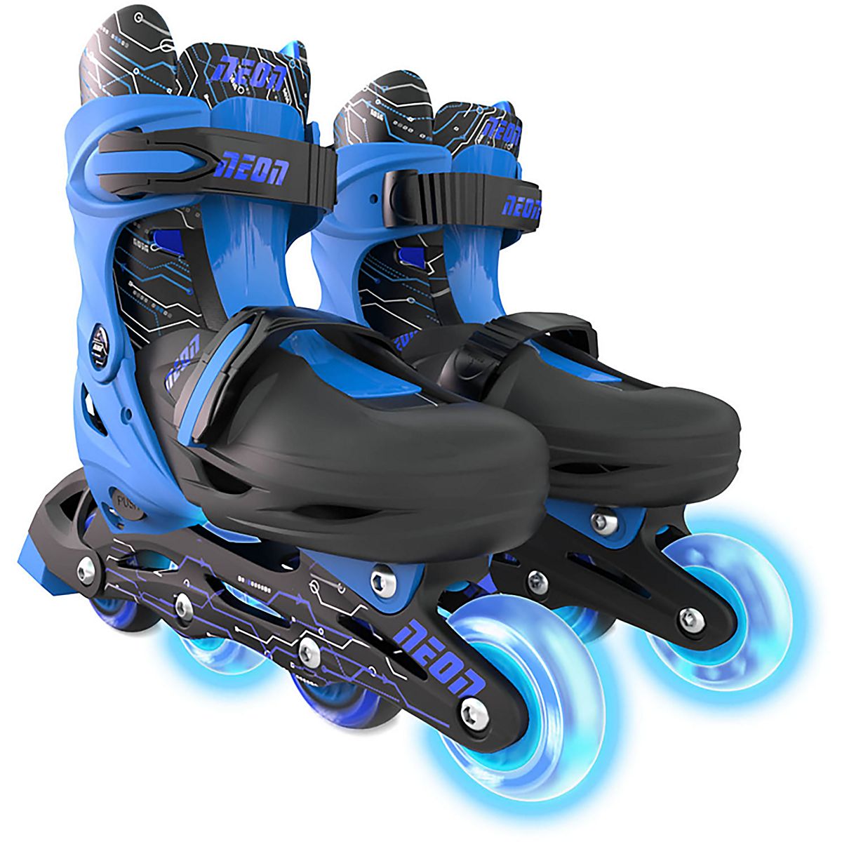 Yvolution Kids' Neon Combo Adjustable Skates | Academy
