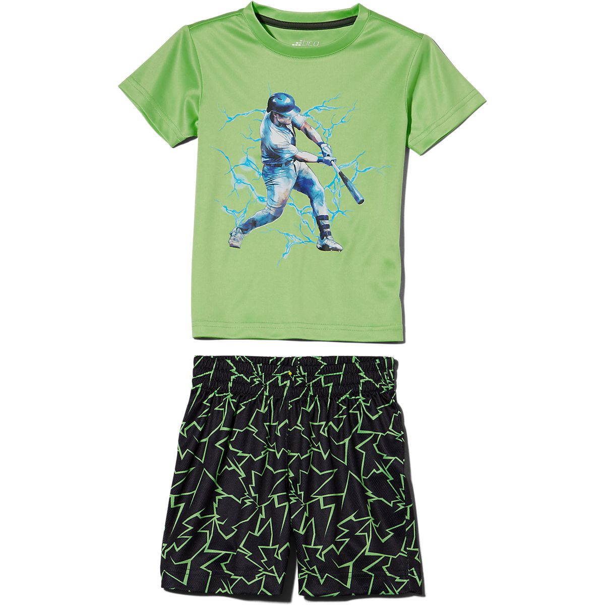 BCG Toddler Boys' Baseball Bolt Short Sleeve Set | Academy