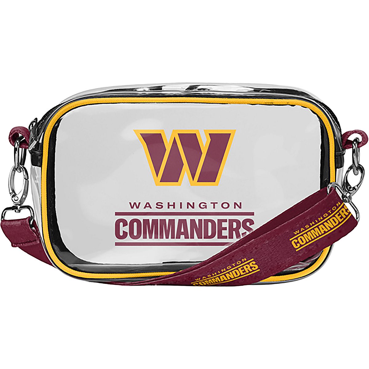 FOCO Washington Commanders Clear Camera Bag | Academy