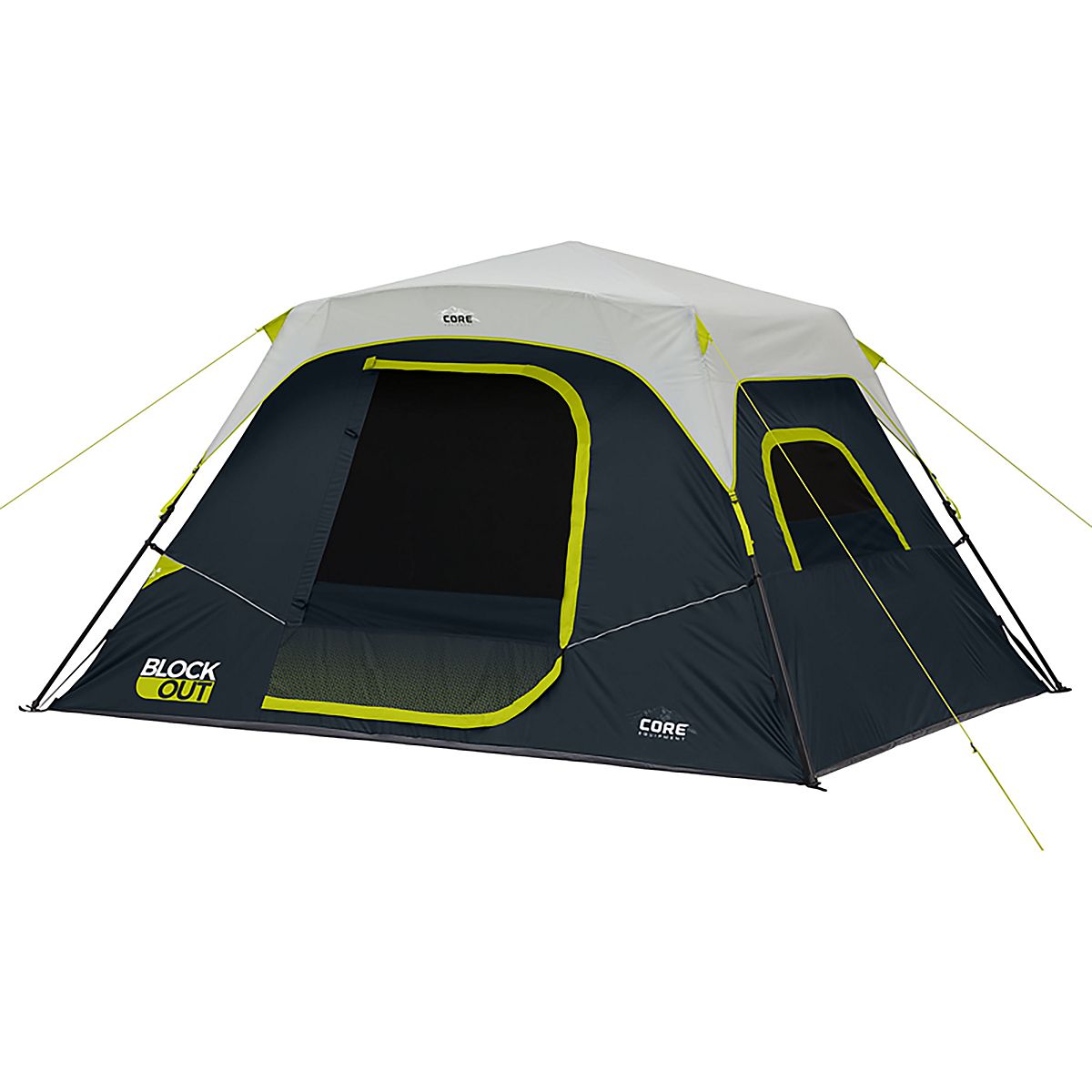 CORE Equipment Blockout 6 Person Instant Cabin Tent | Academy