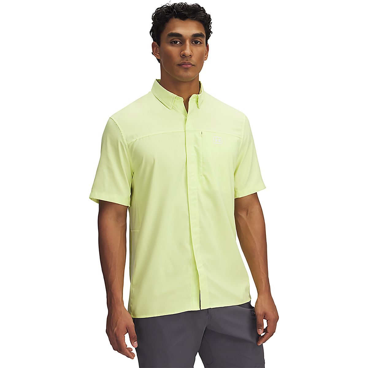 Under Armour Men's Shorebreak Hybrid Woven Short Sleeve Shirt