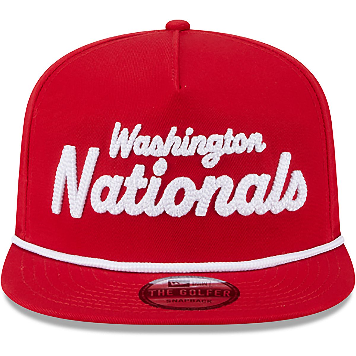 New Era Men's Washington Nationals OTC Team Script Golfer Cap | Academy
