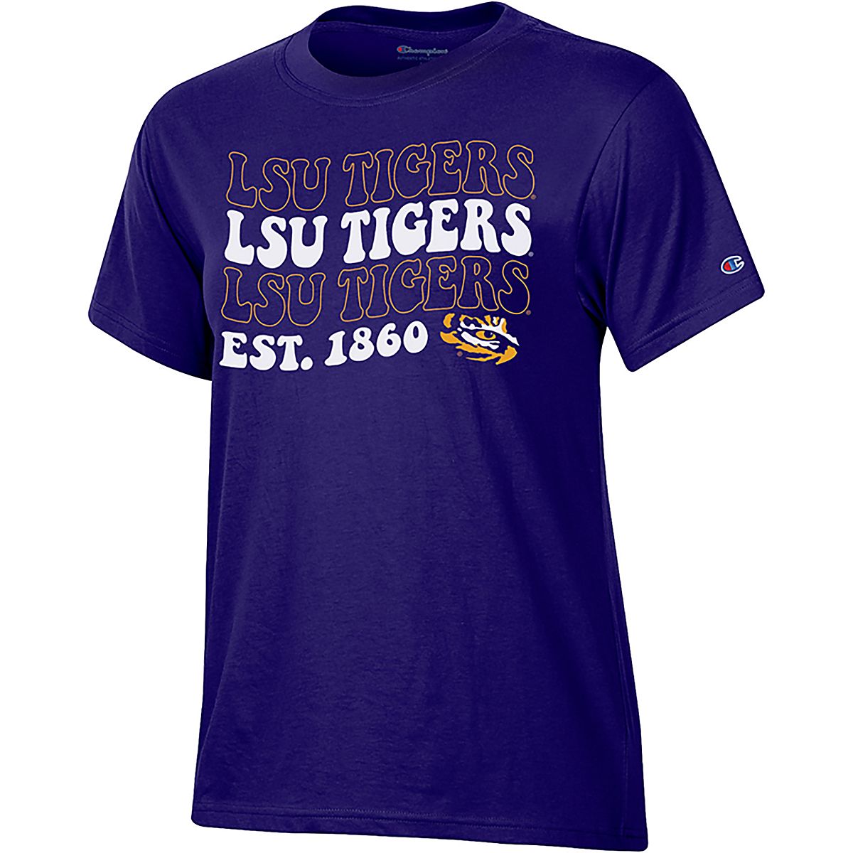 Champion Women's Louisiana State University Retro School Graphic T ...
