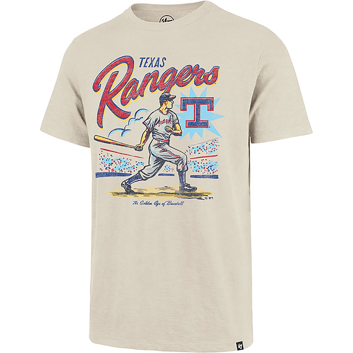 47 Brand Men's Rangers Golden Age Scrum Short Sleeve T-shirt | Academy