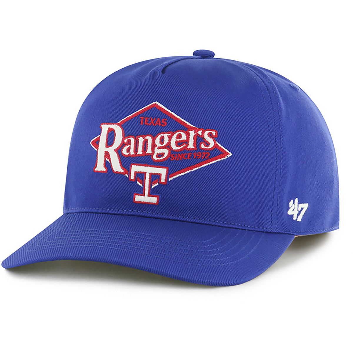47 Texas Rangers Grandstand Golden Diamond Hitch Snapback Hat
