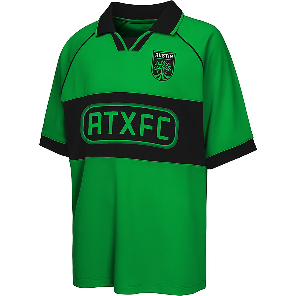 Outerstuff Boys' Austin FC Flying High Johnny Collar Polo Shirt | Academy