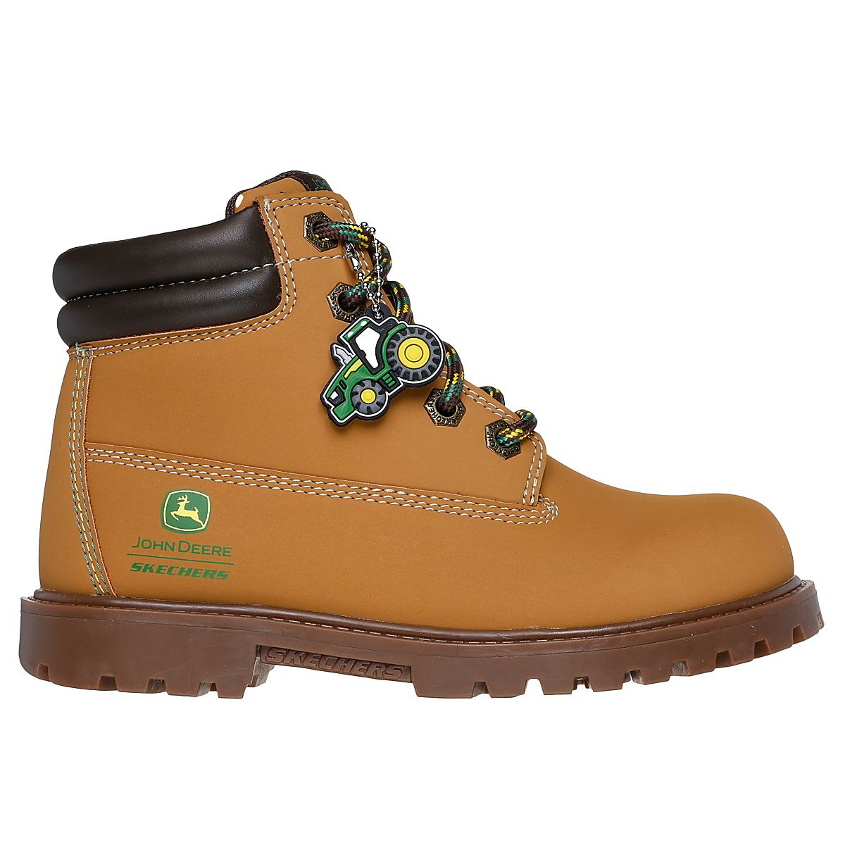 SKECHERS Boys' John Deere Power Reach Rugged Dozer Boots | Academy