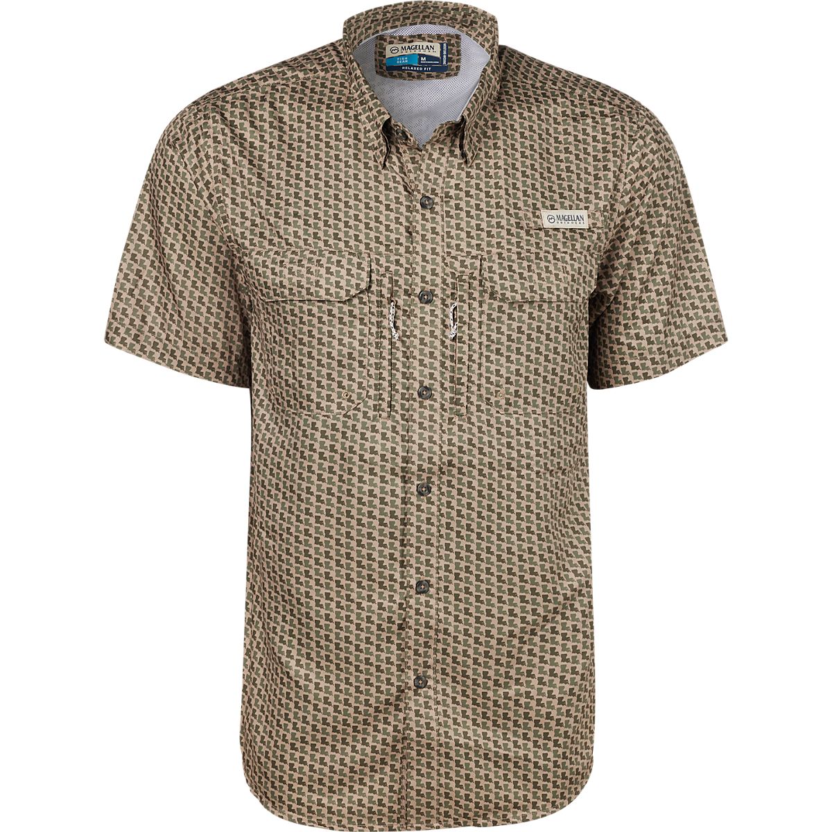 Magellan Outdoors Men's LA Local State Print Shirt Academy
