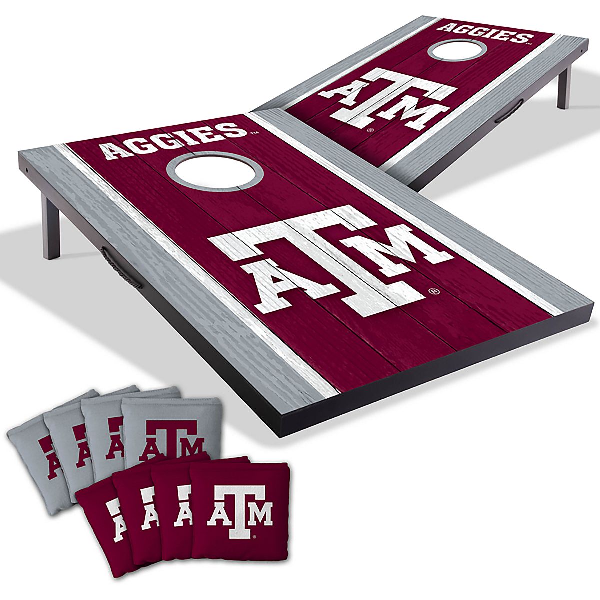 YouTheFan NCAA Texas A&M Aggies Logo Series Cutting Board - 14x9 Inch, Reversible, Dishwasher Safe, Team Pride Kitchen Gift For Fans