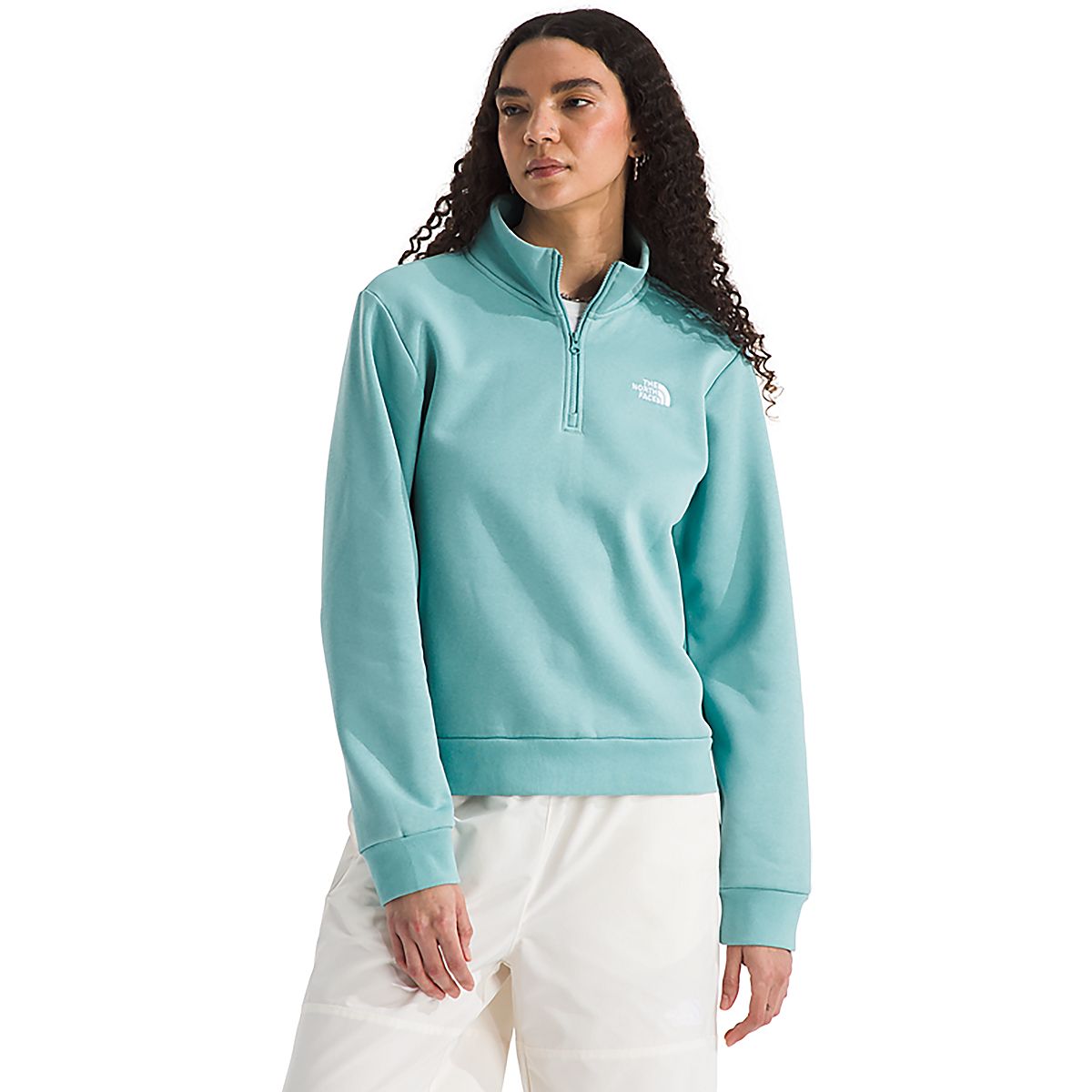 ★★THE NORTH FACE★★ Core Half Zip CREAM NM5MR01C Custom The North Face Women's Double-Knit Half-Zip Fleece