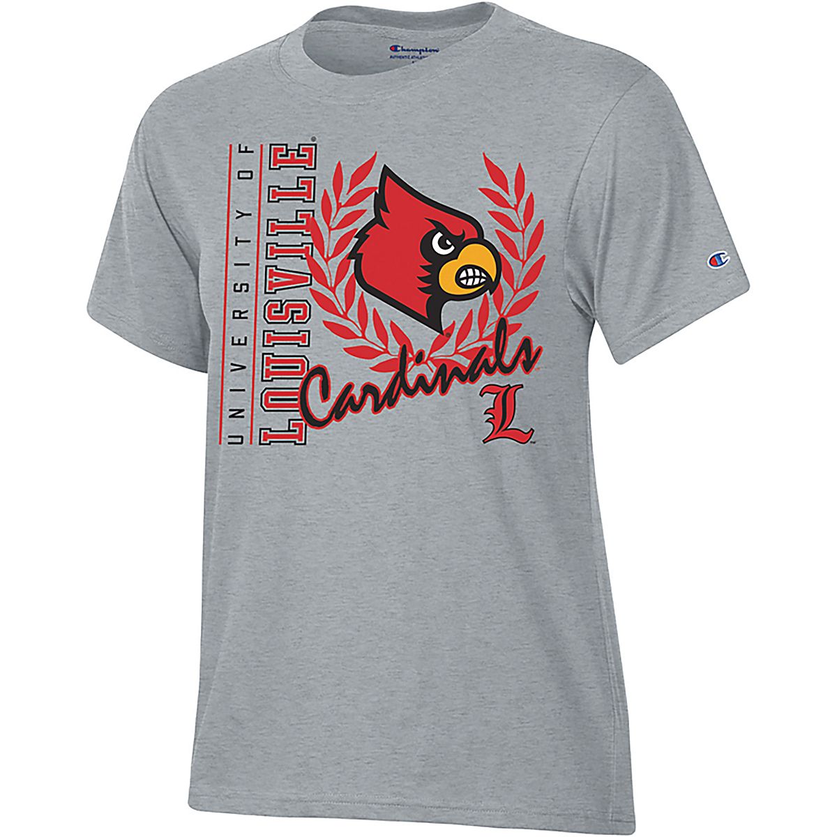 Women's Georgia Football Team T-Shirt – Crimson Team Color With Cursive Name – Short Sleeve Graphic Tee - View #10