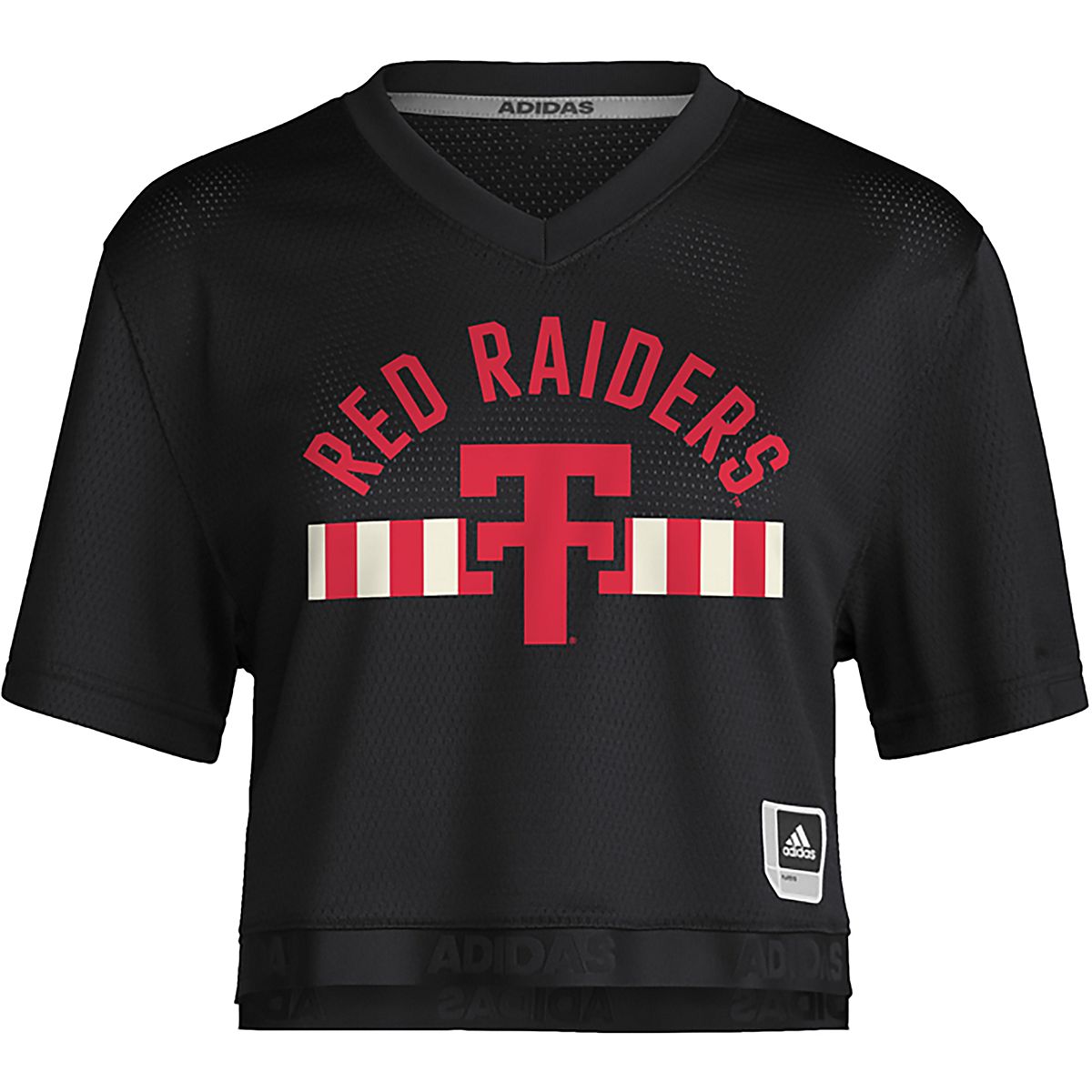 adidas Women's Texas Tech University 100 Year Anniversary Crop