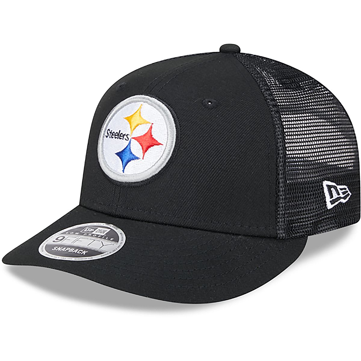 New Era Adults' Pittsburgh Steelers Logo Low Profile OTC Trucker
