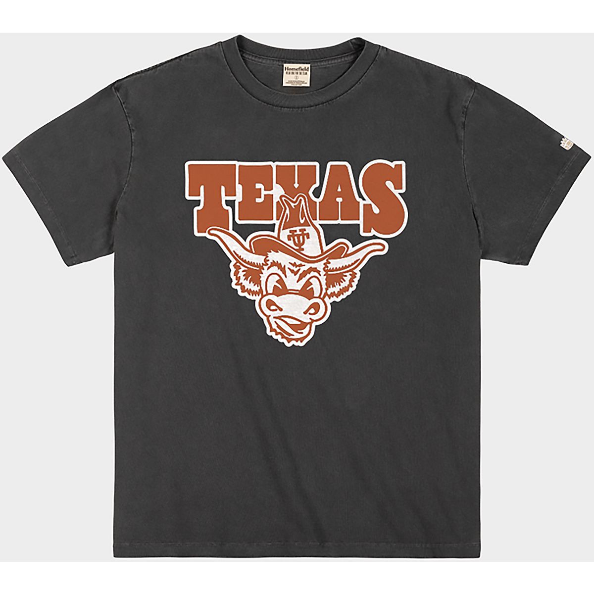 Homefield Men's University of Texas Longhorns Vintage Graphic Heavyweight Boxy Short
