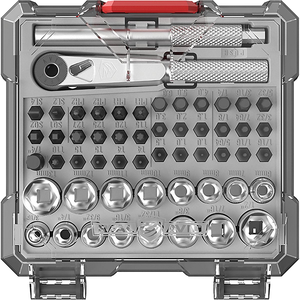 ＡＶＹセット Real Avid X3 Driver 52-Piece Socket and Gunsmithing Bit Set | Academy こたつ