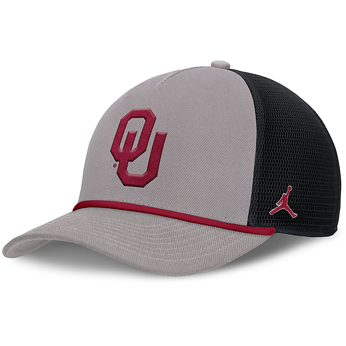 Jordan Men's Oklahoma Rise Primetime Primary Logo Trucker Cap | Academy