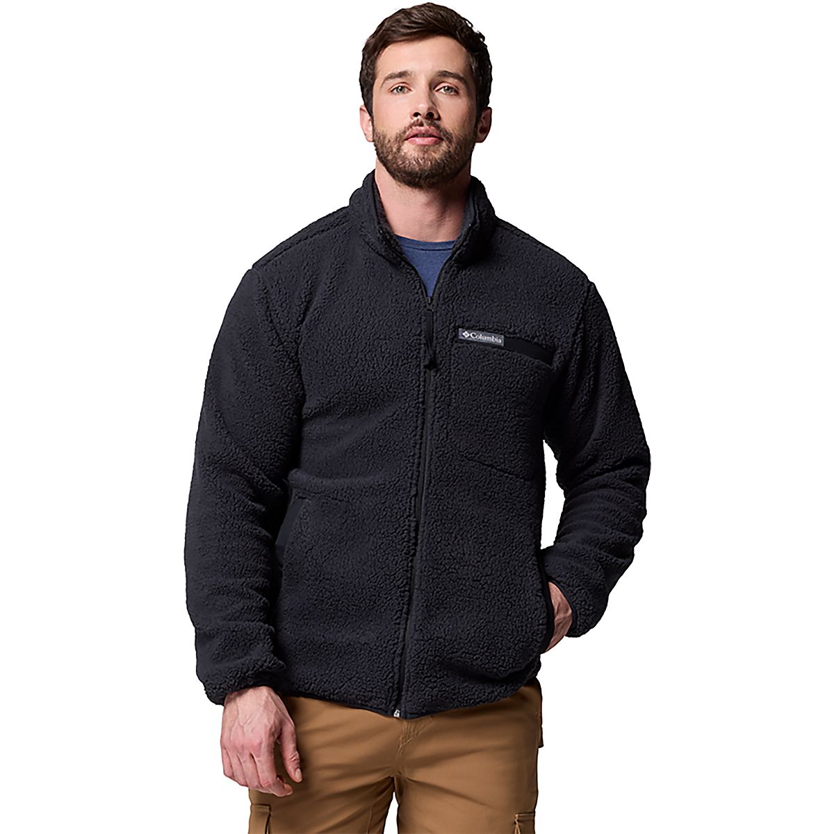 Columbia Sportswear Men's Rugged Ridge High Pile Full Zip Jacket