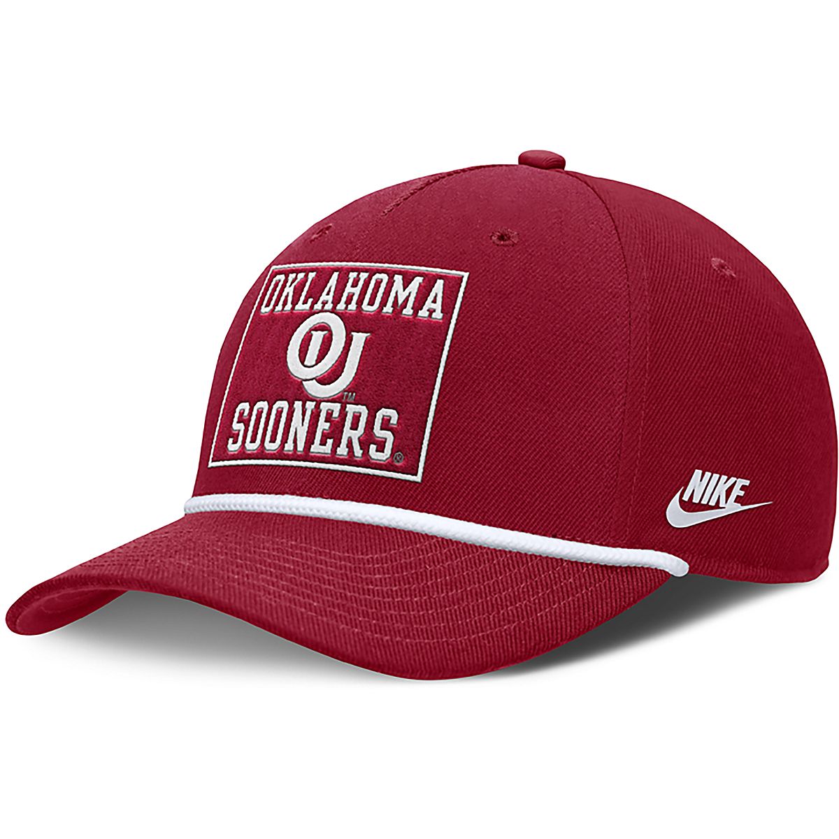 Nike Adults' Oklahoma Rise Academic Patch Rope Structured Adjustable ...