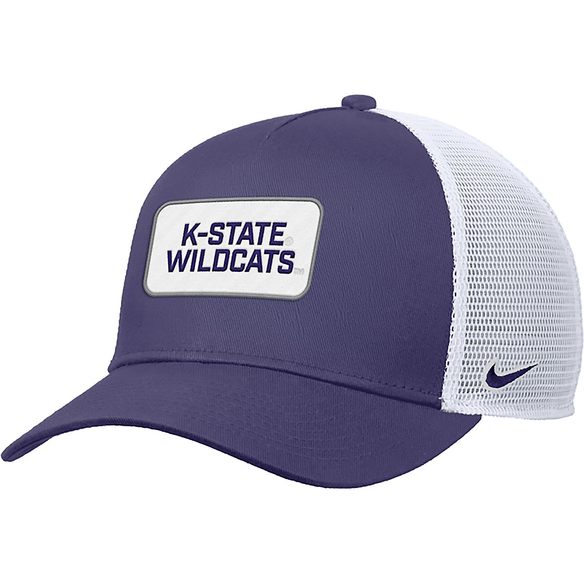 Nike Boys' Kansas State Team Patch Rise Trucker Cap | Academy