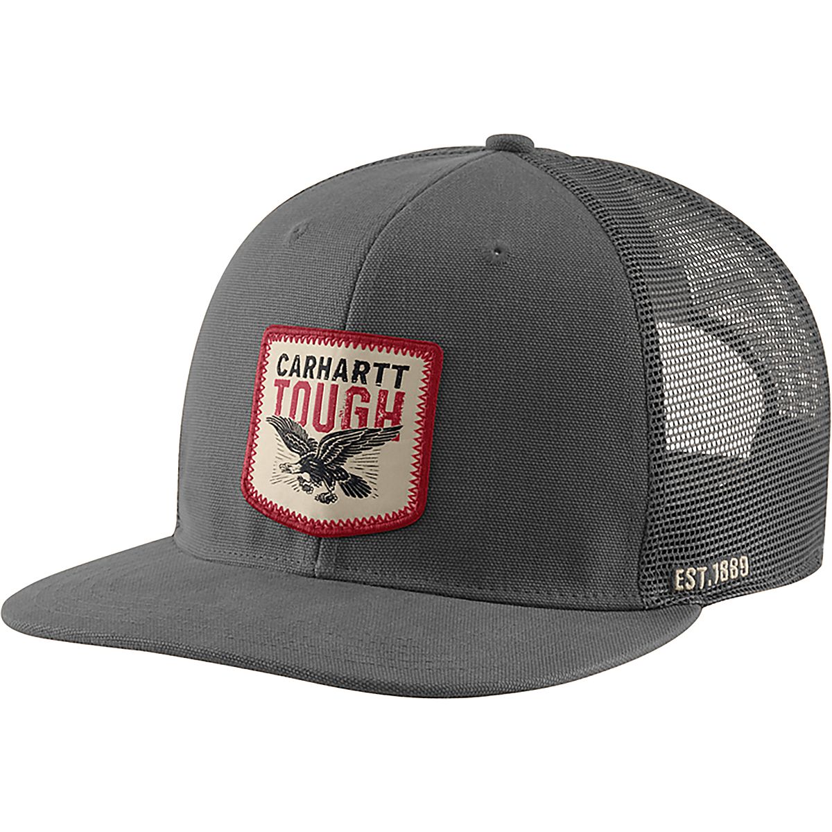 Carhartt Men's Washed Duck Flat Brim Eagle Graphic Cap | Academy