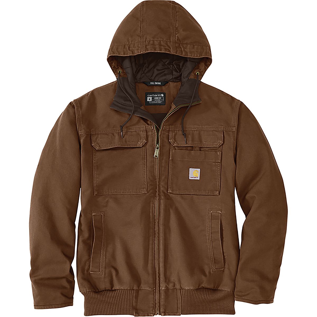 Carhartt Men's Full Swing Washed Duck Insulated Active Jacket