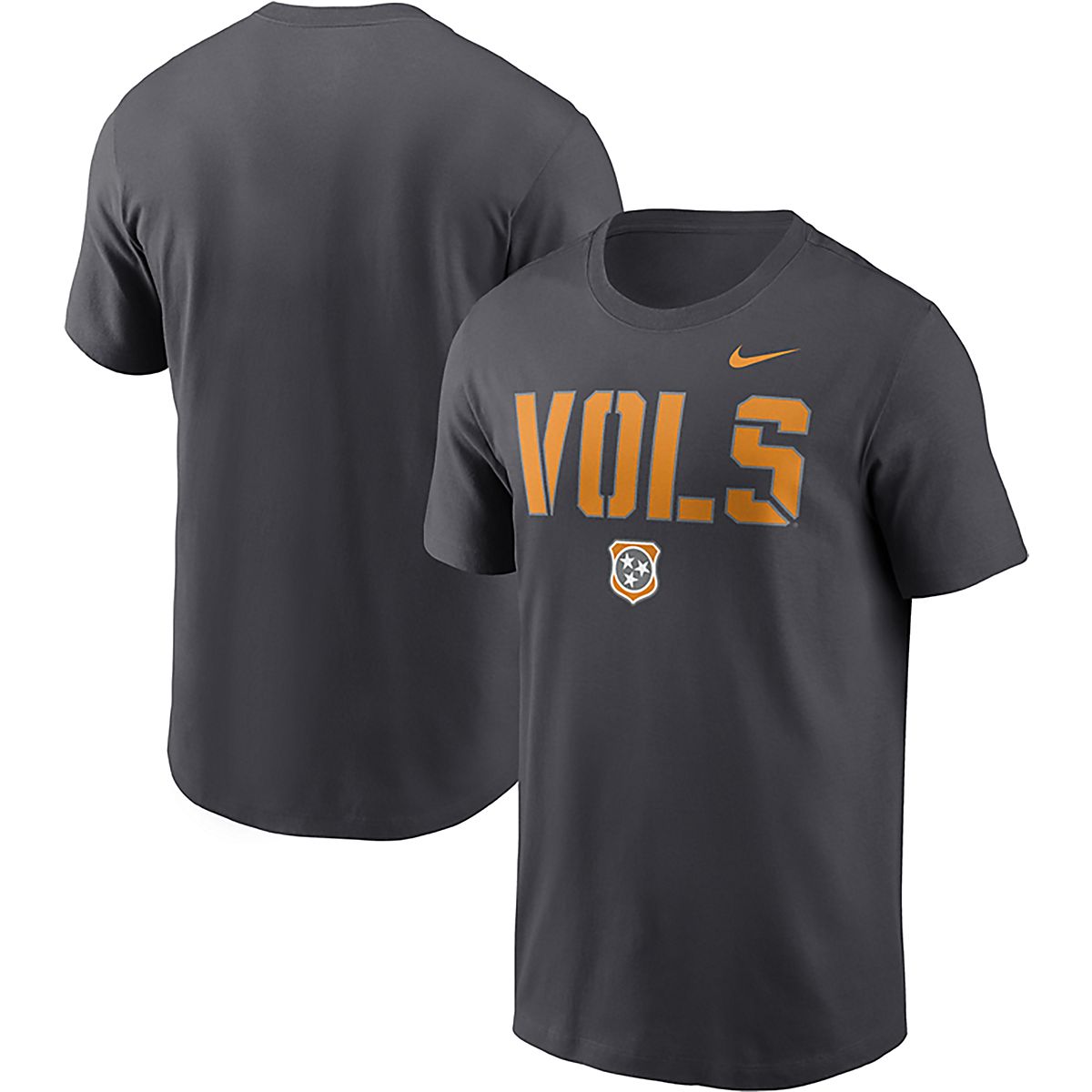 Nike Men's Tennessee Smokey Grey T-shirt | Academy