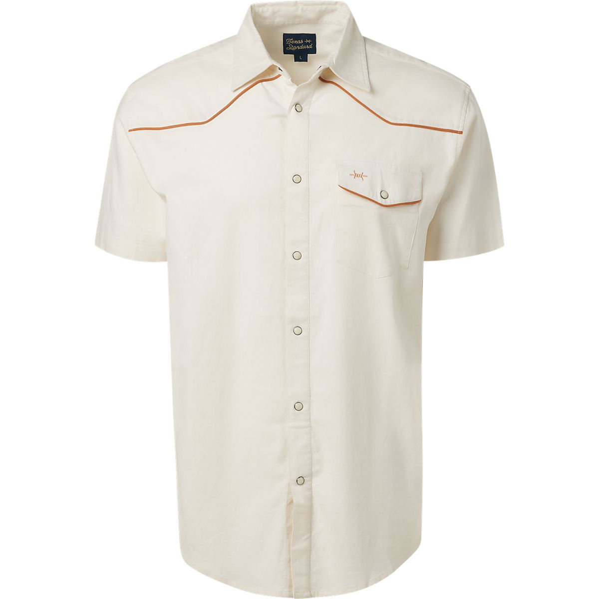Texas Standard Men's Lariat Ranger Pearl Snap Short Sleeve Shirt
