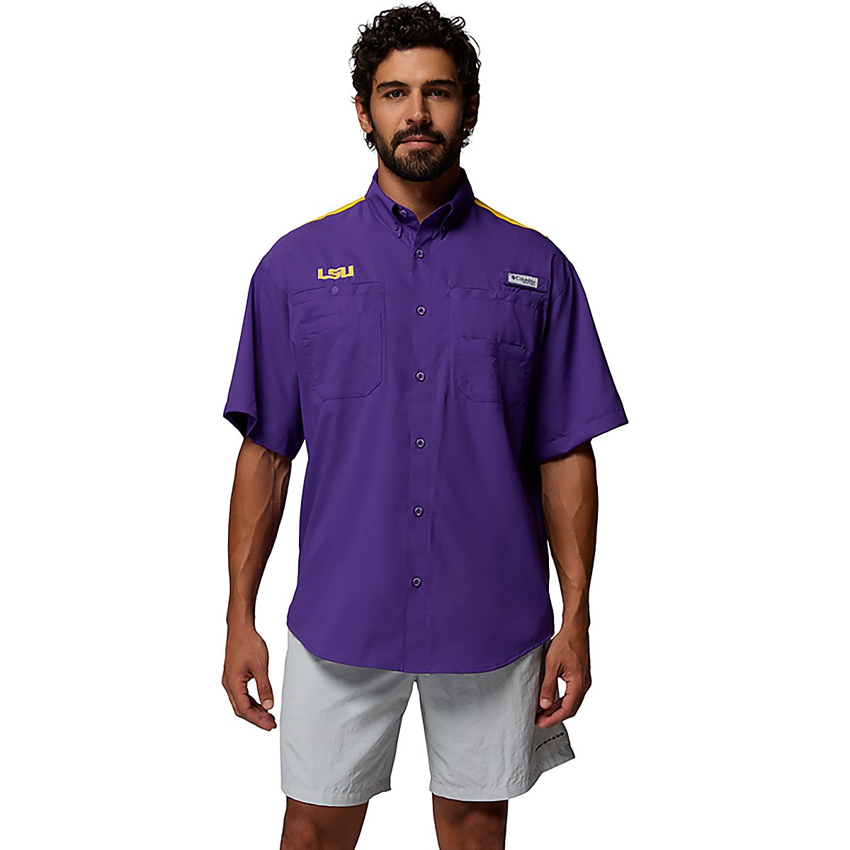 Columbia Sportswear Men's Louisiana State University CLG Tamiami