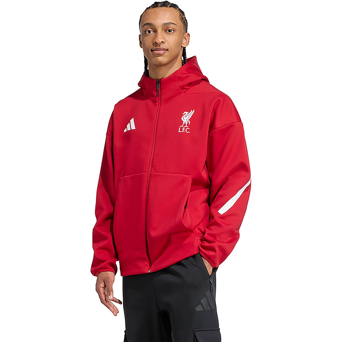 adidas Men's Liverpool FC Z.N.E Anthem Track Jacket | Academy