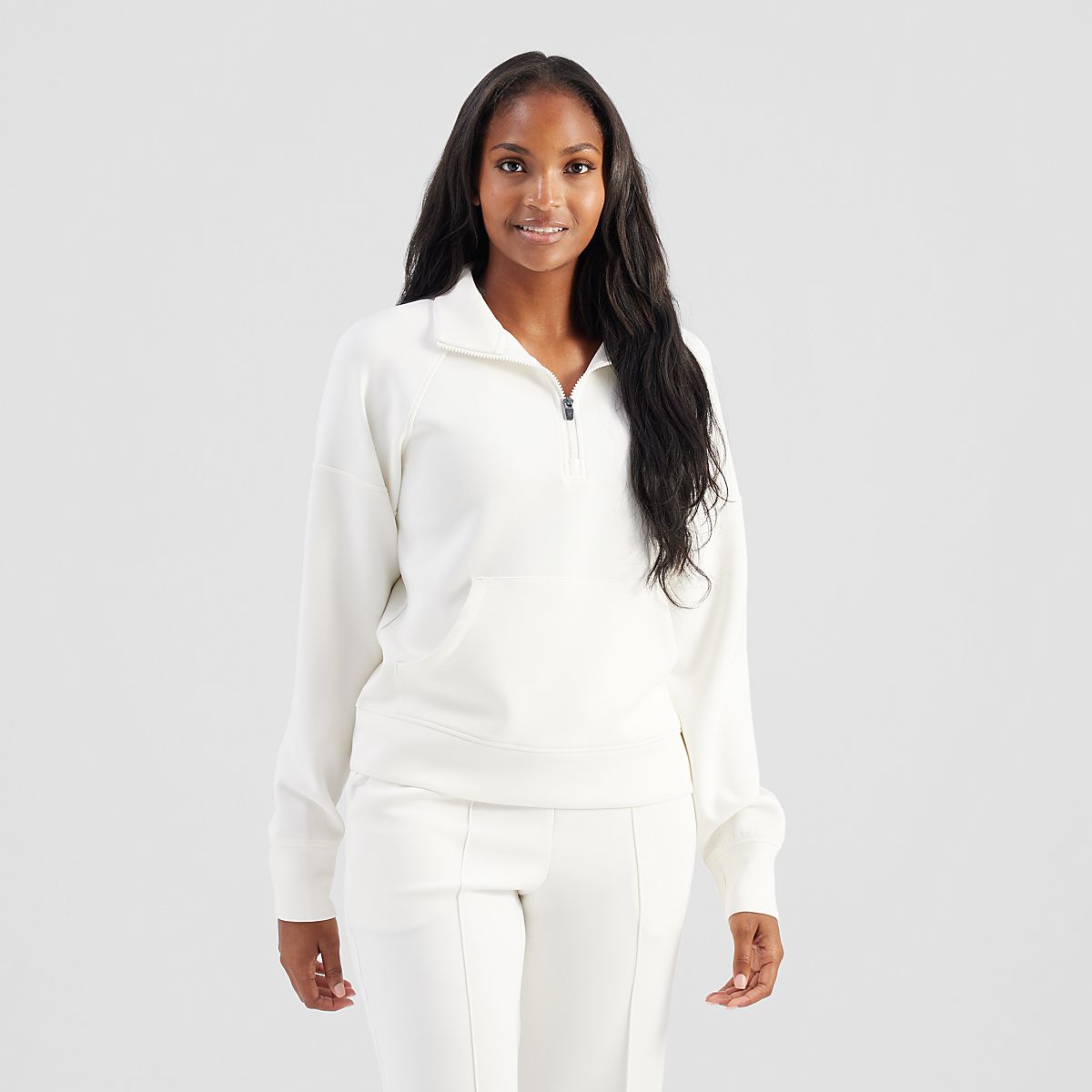 Freely Women's Katelyn Sandwashed 1/4-Zip Sweatshirt | Academy