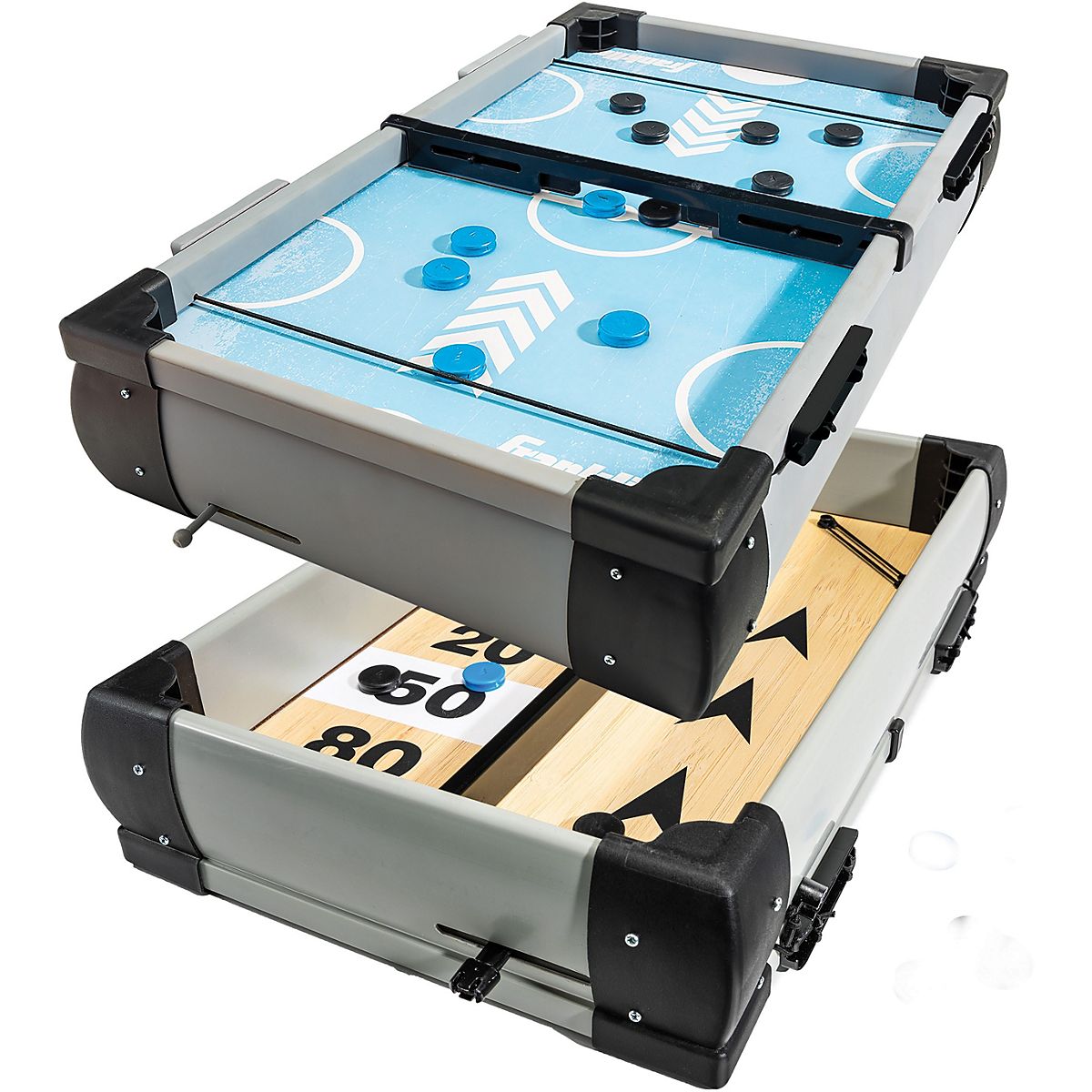Franklin 2-in-1 Sling Puck and Shuffleboard Tabletop Game Center | Academy