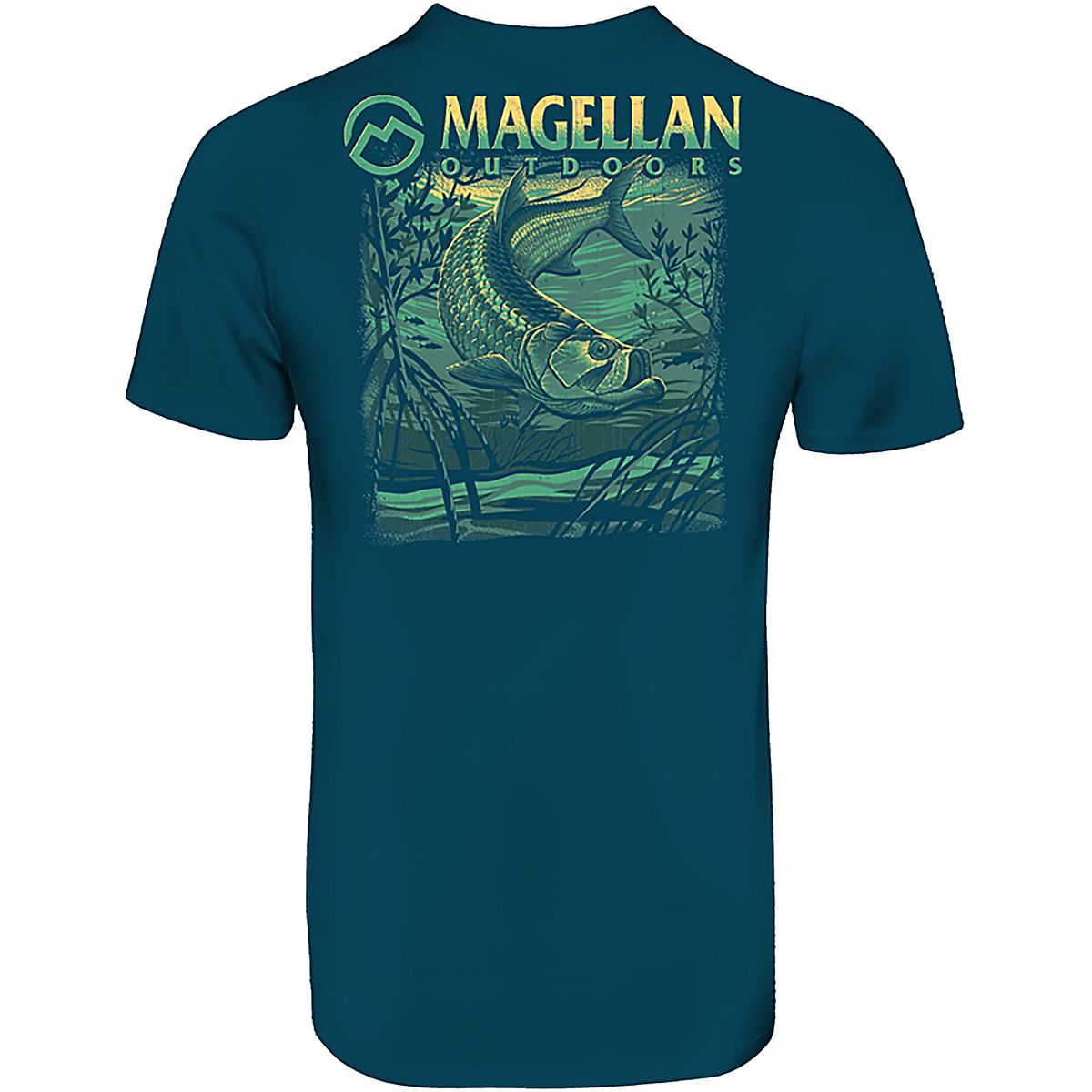Chemise de pêche Magellan Fish Gear homme XL coupe décontractée bleue