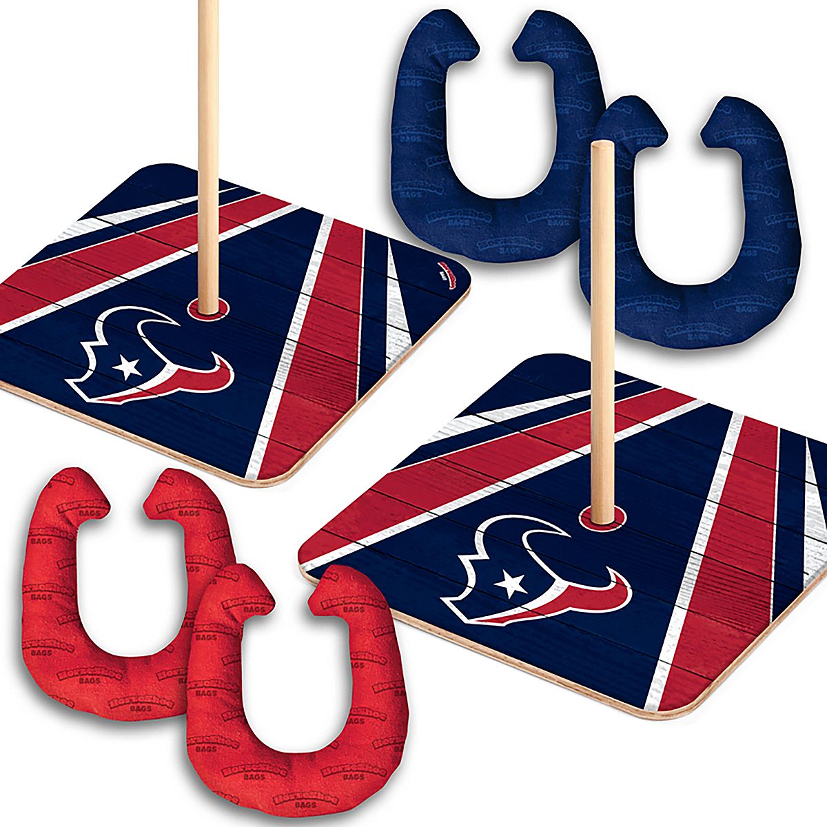 YouTheFan Houston Texans Horseshoe Bags