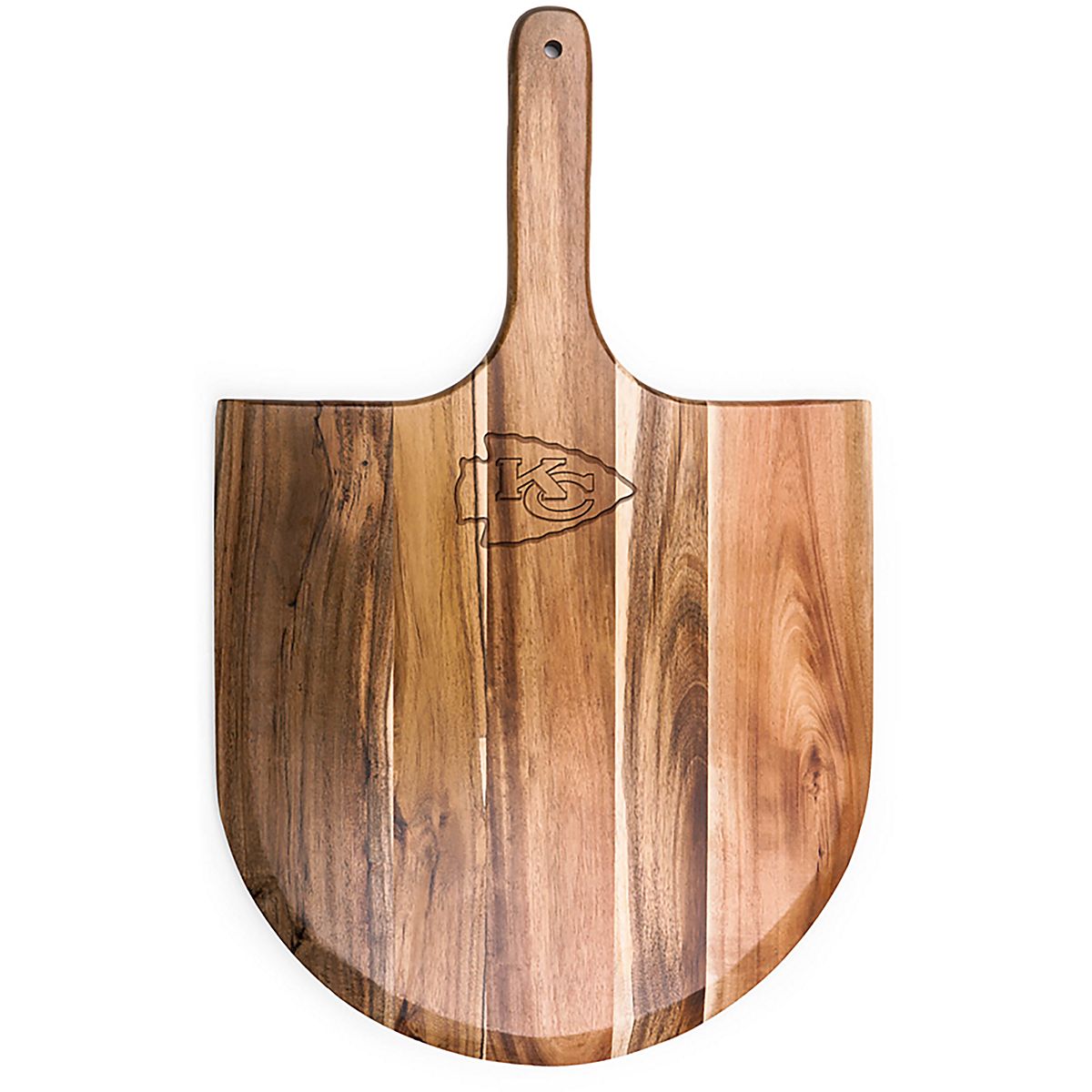 Picnic Time Kansas City Chiefs Acacia Serving Pizza Peel