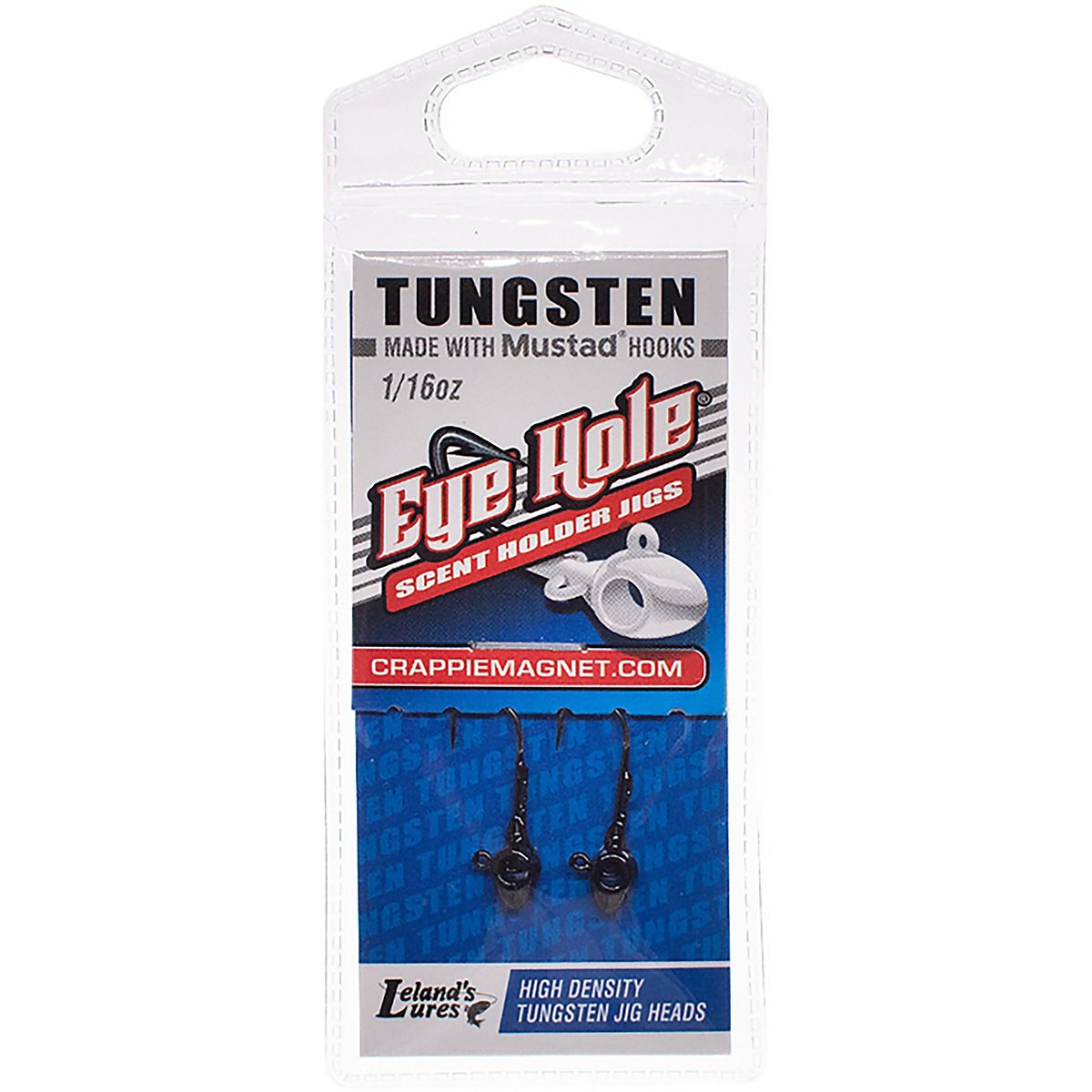 Leland's Lures Crappie Magnet Tungsten Eye Hole Jighead Bait 2