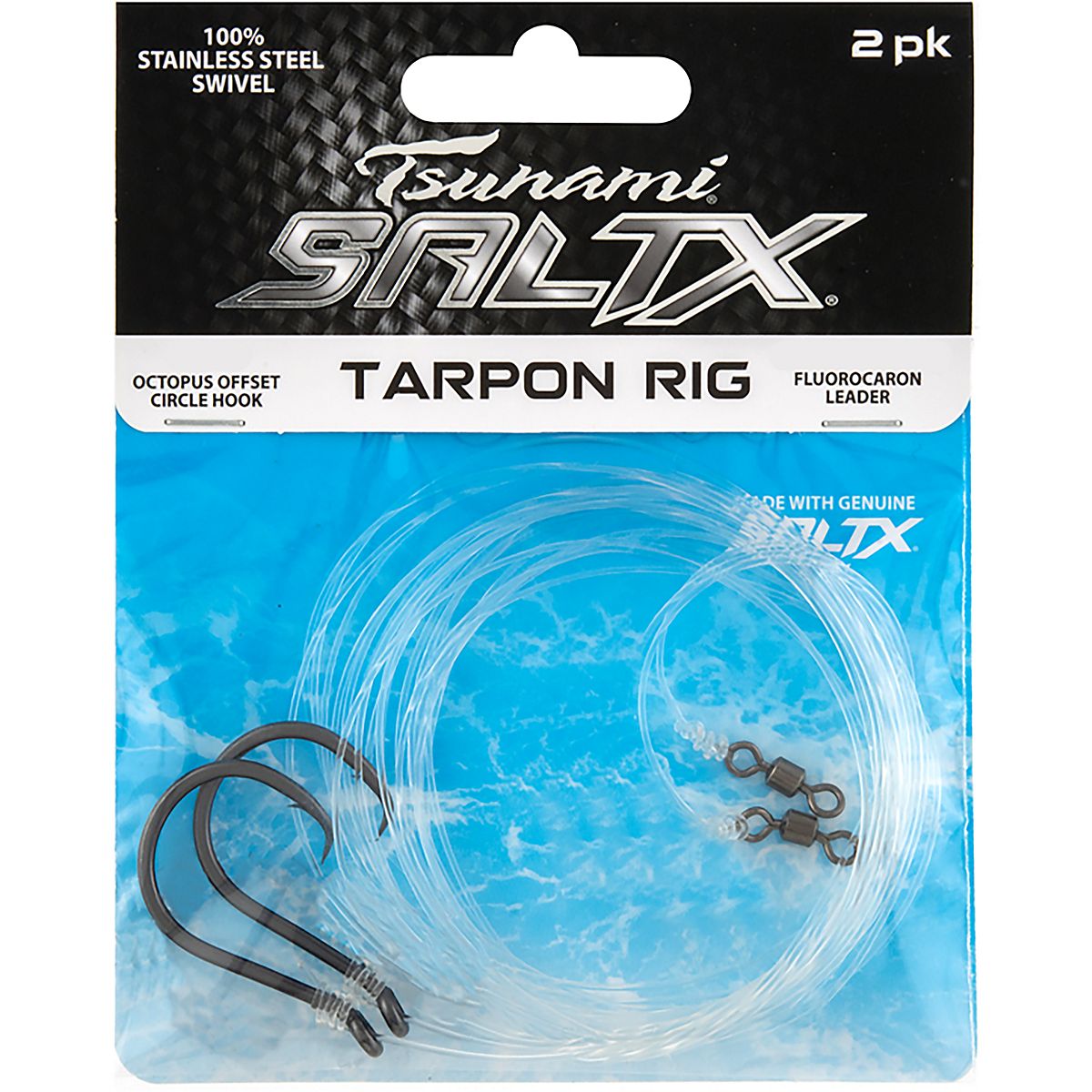 SA Amplitude Tarpon WF-12-F 新品未使用 Tsunami SaltX Tarpon Rig 2-Pack | Academy