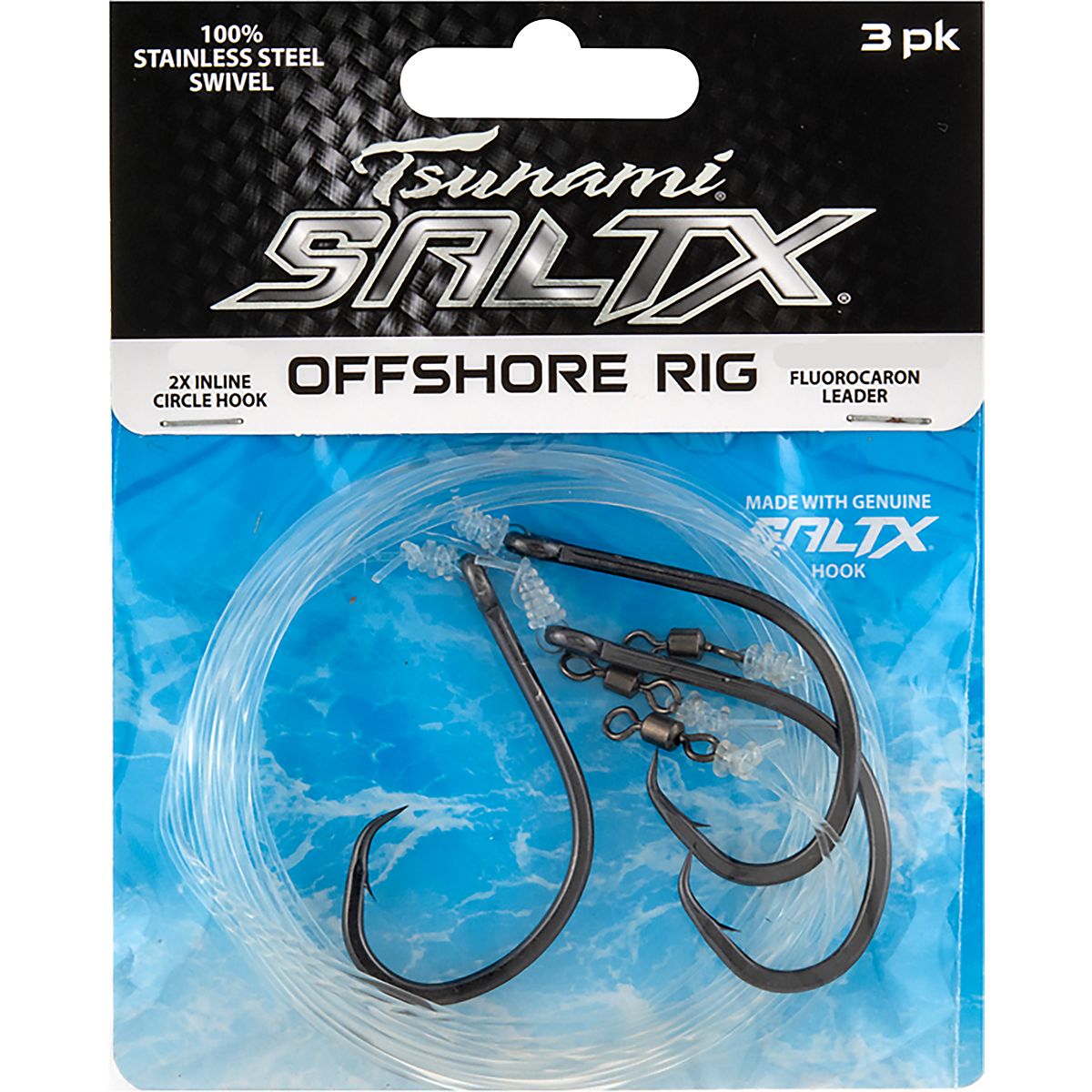 Tsunami SaltX Offshore Rig 3-Pack | Academy